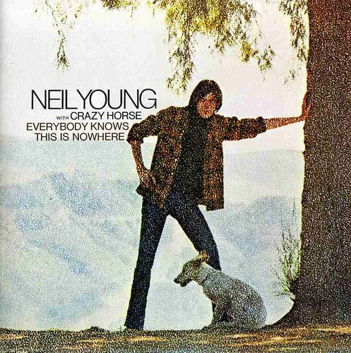 the album cover for Neil Young - Everybody Knows This Is Nowhere