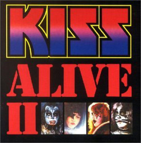 the album cover for Kiss - Alive 2 (remastered + Ltd Ed Booklet & Tatoos)