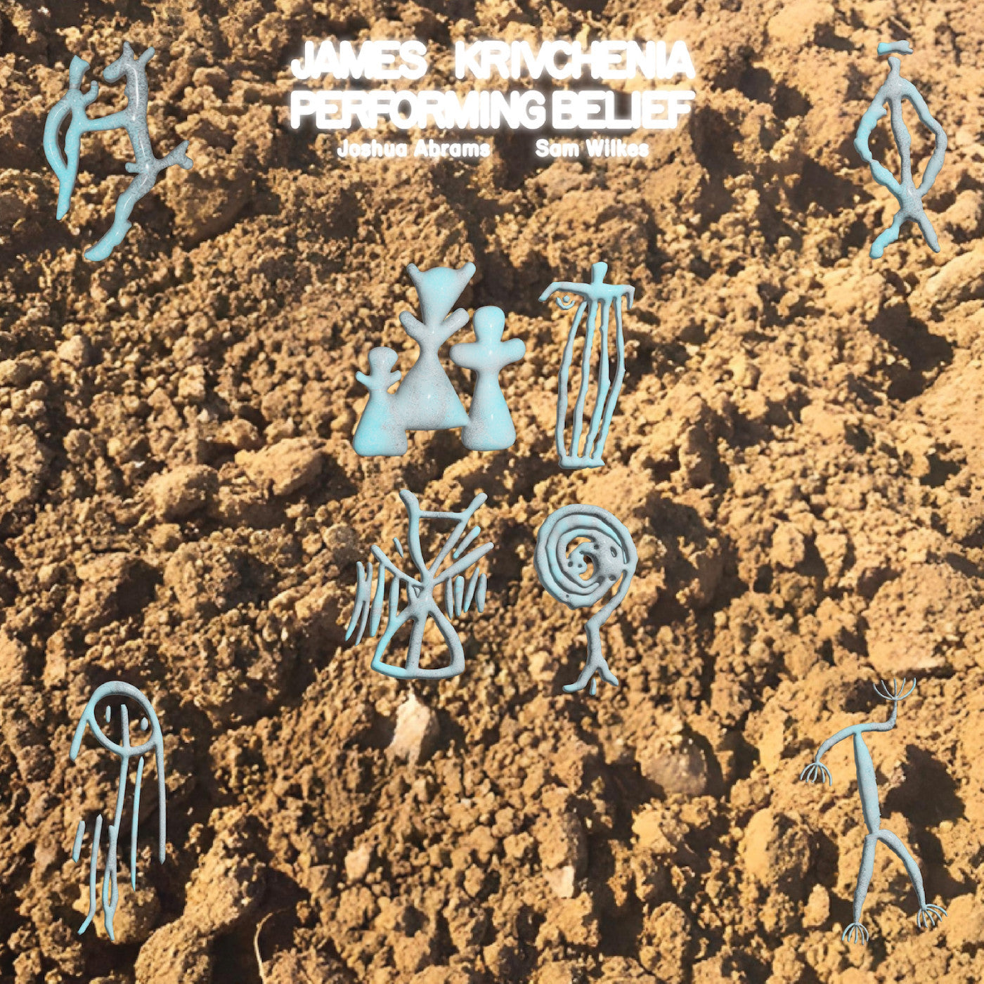 James Krivchenia - Performing Belief (blue vinyl)