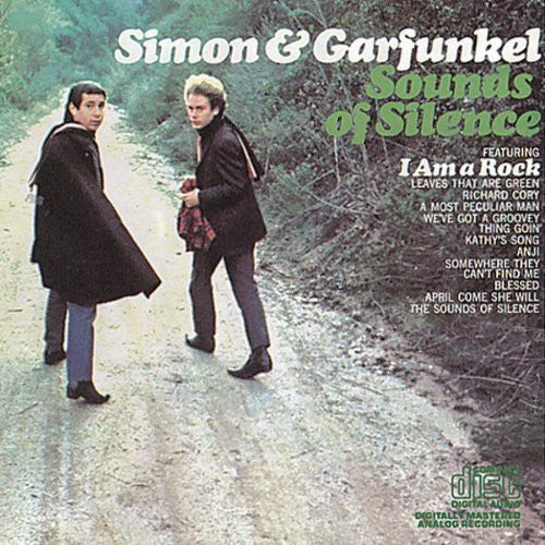 the album cover for Simon & Garfunkel - Sounds of Silence
