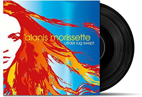 the album cover for Alanis Morissette - Under Rug Swept (Hol)