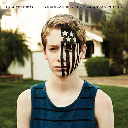 the album cover for Fall Out Boy - American Beauty / American Psycho