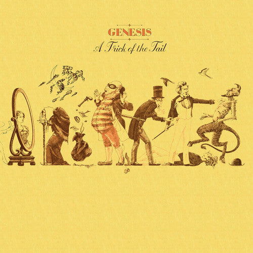 the album cover for Genesis - Trick of the Tail