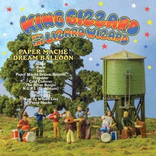 the album cover for King Gizzard & The Lizard Wizard - Paper Mache Dream Ballon