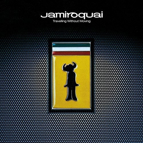 the album cover for Jamiroquai - Travelling Without Moving