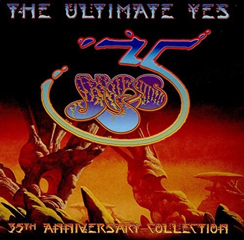 the album cover for Yes - Ultimate Yes Collection - 35th Anniversary