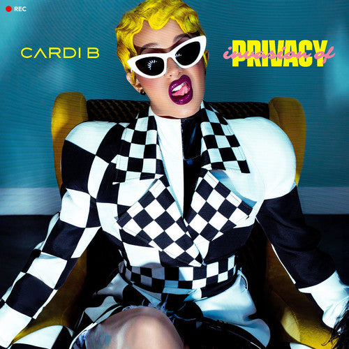 the album cover for Cardi B - Invasion Of Privacy
