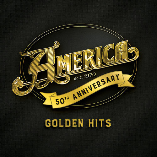 the album cover for America - America 50: Golden Hits