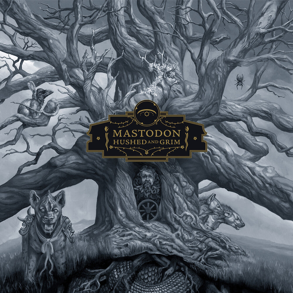 the album cover for Mastodon - Hushed And Grim