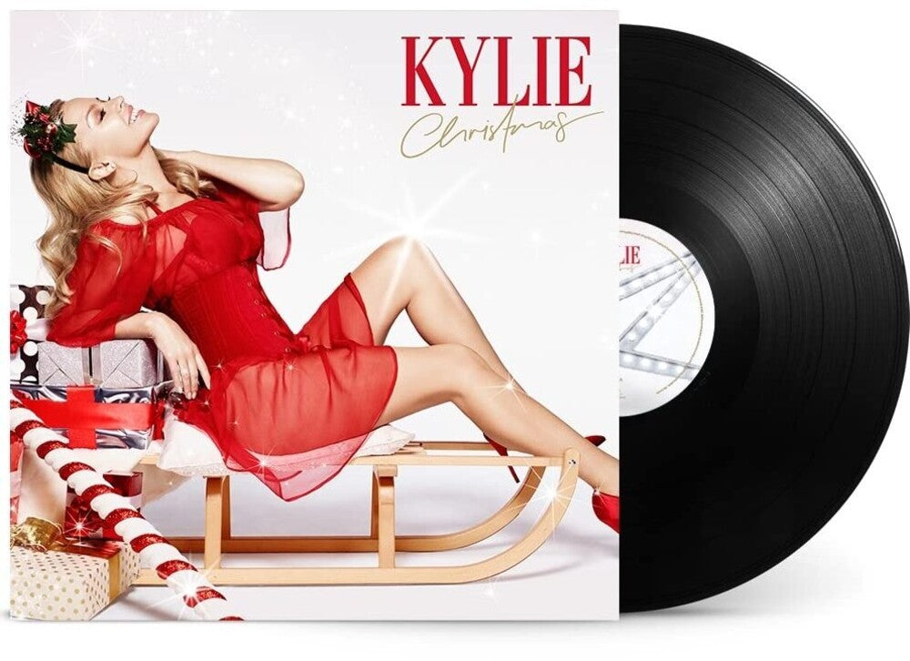 the album cover for Kylie Minogue - Kylie Christmas