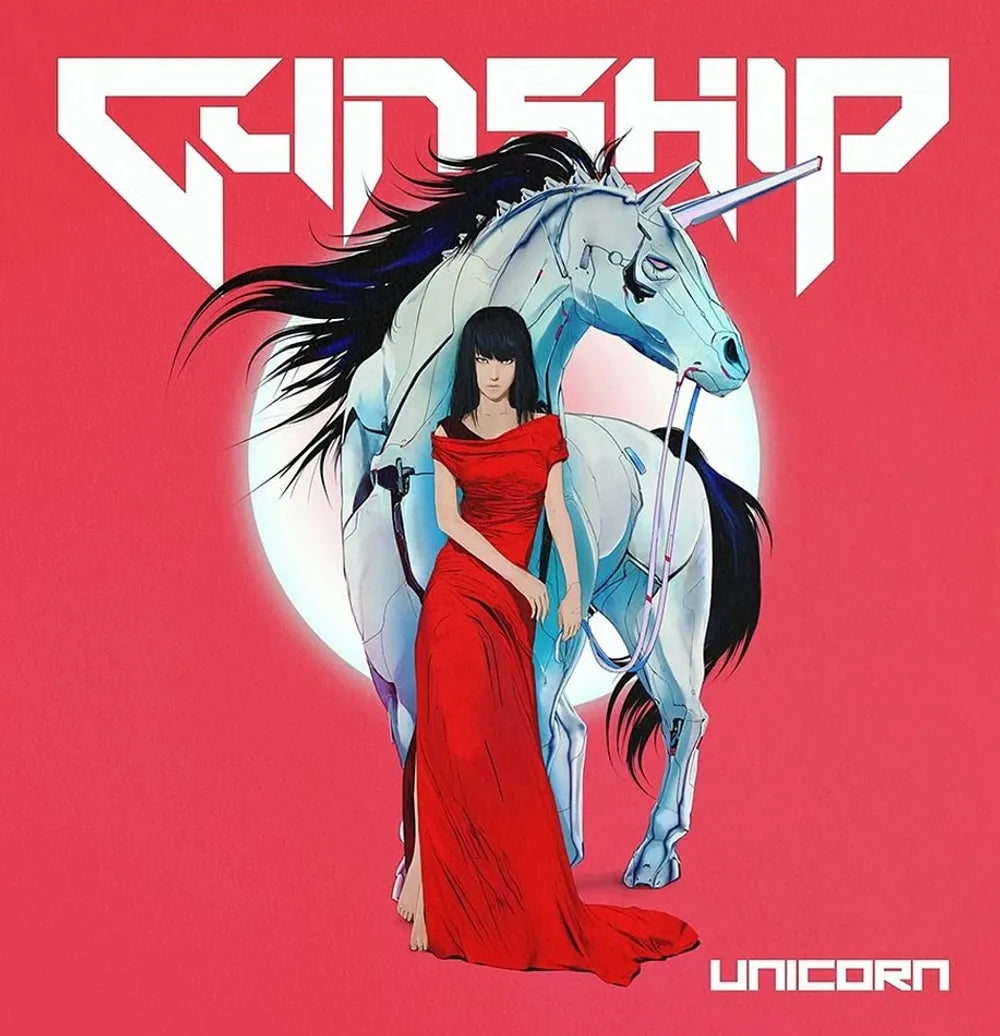 the album cover for Gunship - Unicorn