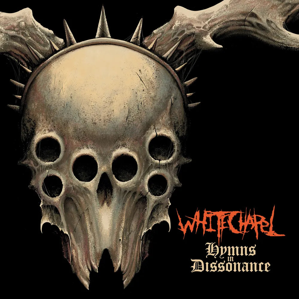 the album cover for Whitechapel - Hymns in Dissonance -