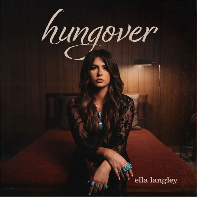 the album cover for Ella Langley - hungover