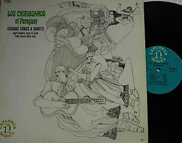 Angel Sanbria & Pablo Vicente Morel : Guarani Songs LP