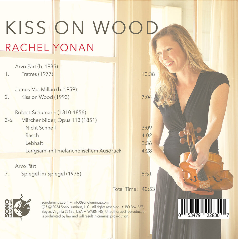 Schumann / Macmillan / Yi - Kiss On Wood
