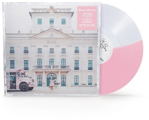Melanie Martinez - K12 - Half Pink & Half Cloudy Clear Colored Vinyl