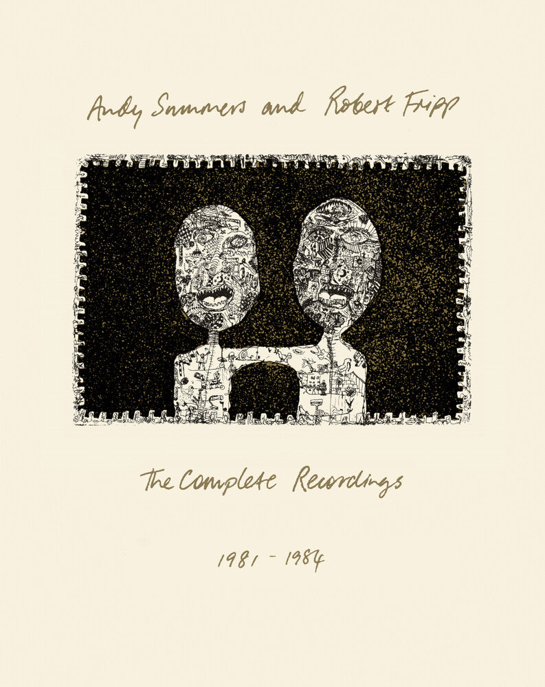 the album cover for Andy Summers / Fripp,Robert - Complete Recordings 1981-1984 (W/Book) (Box) (Wba)