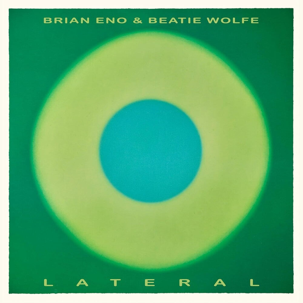 the album cover for Brian Eno and Beatie Wolfe - Lateral