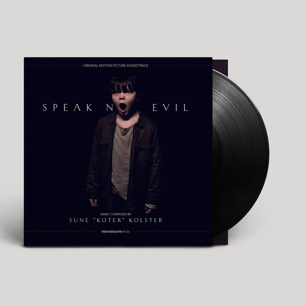 the album cover for Sune Kolster "Koter" - Speak No Evil - O.S.T.