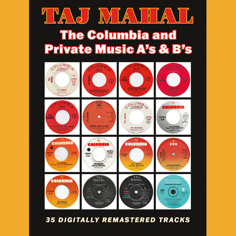 Taj Mahal - Columbia & Private Music A's & B's (Uk)