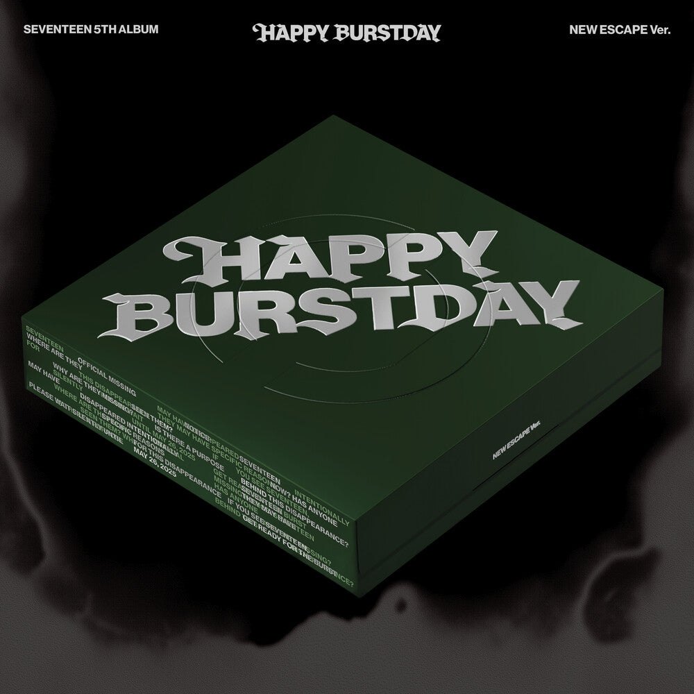 SEVENTEEN セブチ　HAPPY BURSTDAY アルバム　新品未開封 SEVENTEEN HAPPY BURSTDAY 未開封 SEVENTEEN 5th Album 'HAPPY