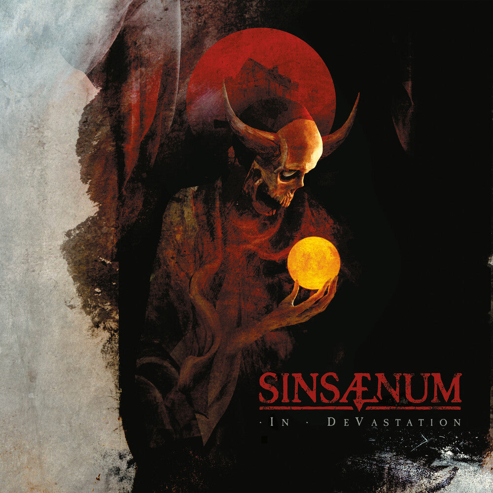 the album cover for Sinsaenum - In Devastation