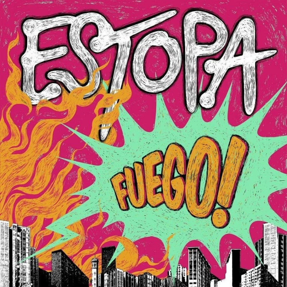 the album cover for Estopa - Fuego (Spa)
