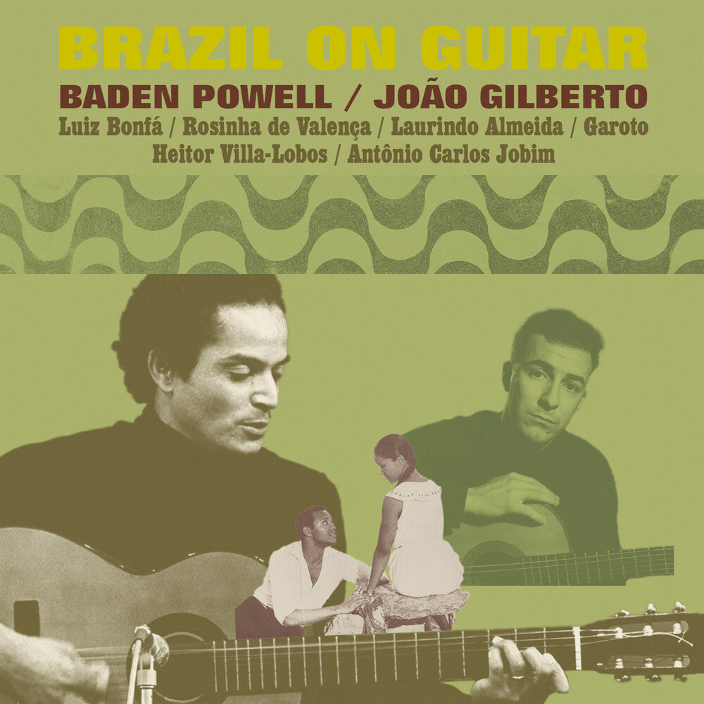 the album cover for Baden Powell / Gilberto,Joao / Bonfa,Luiz - Brazil On Guitar (Uk)