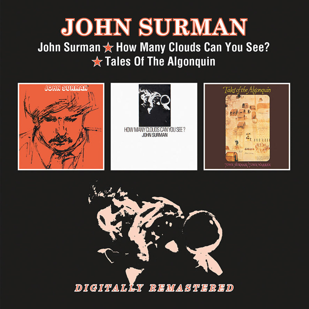 the album cover for John Surman - John Surman / How Many Clouds Can You See / Tales