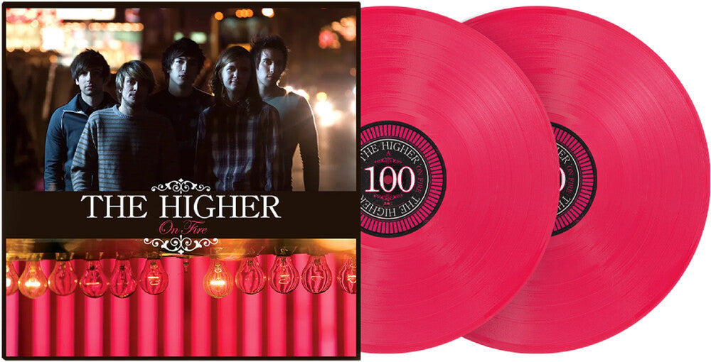 the album cover for Higher - On Fire