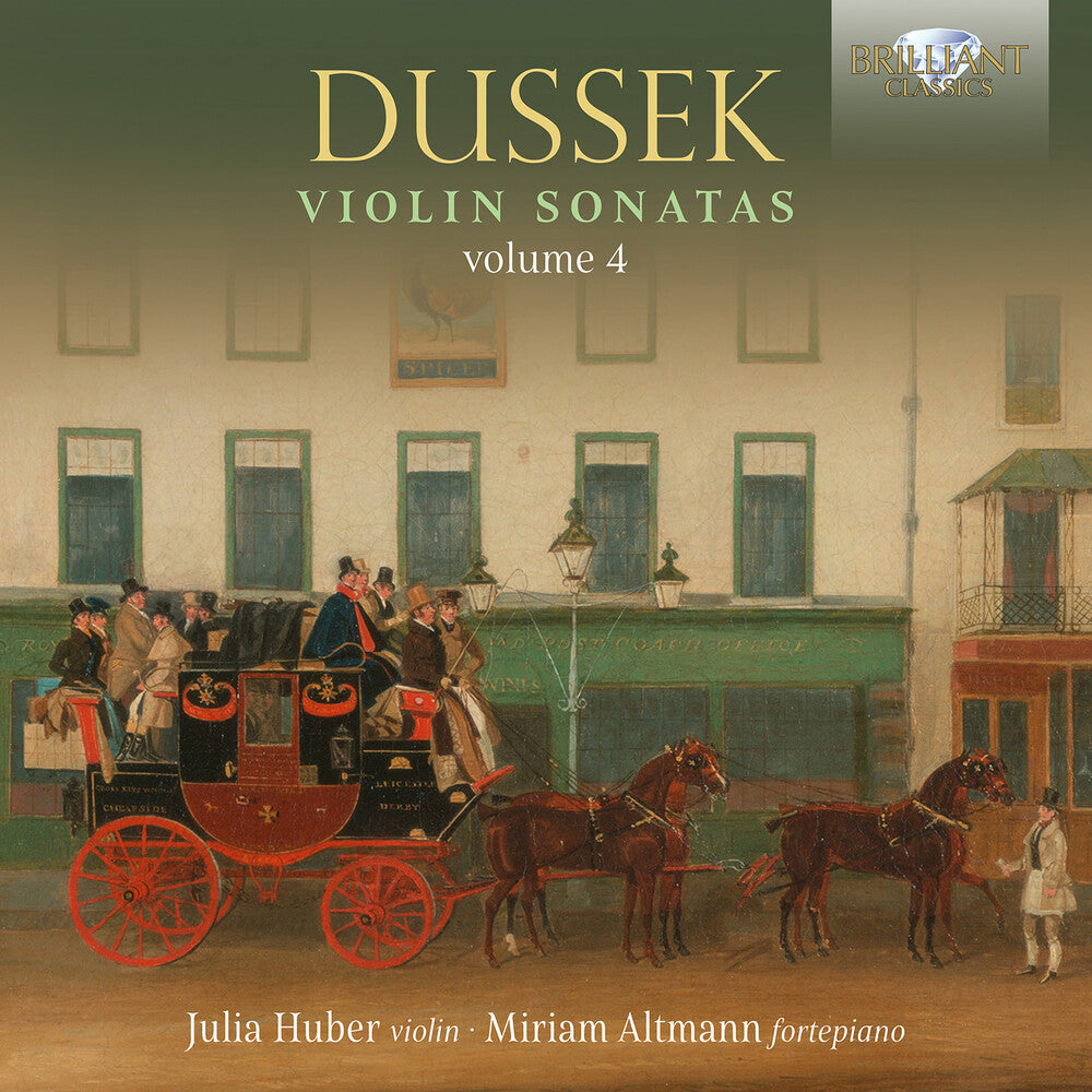 Pre-Order: Julia Huber - Dussek: Vn Sons Vol. 4