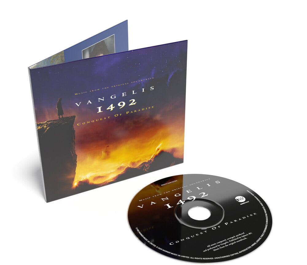 the album cover for Vangelis (Exp) - 1492: Conquest Of Paradise - O.S.T. (Exp)