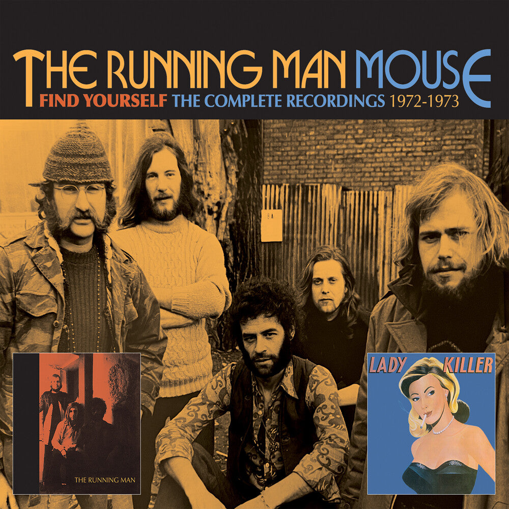 the album cover for Running Man / Mouse - Find Yourself: The Complete Recordings 1972-1973