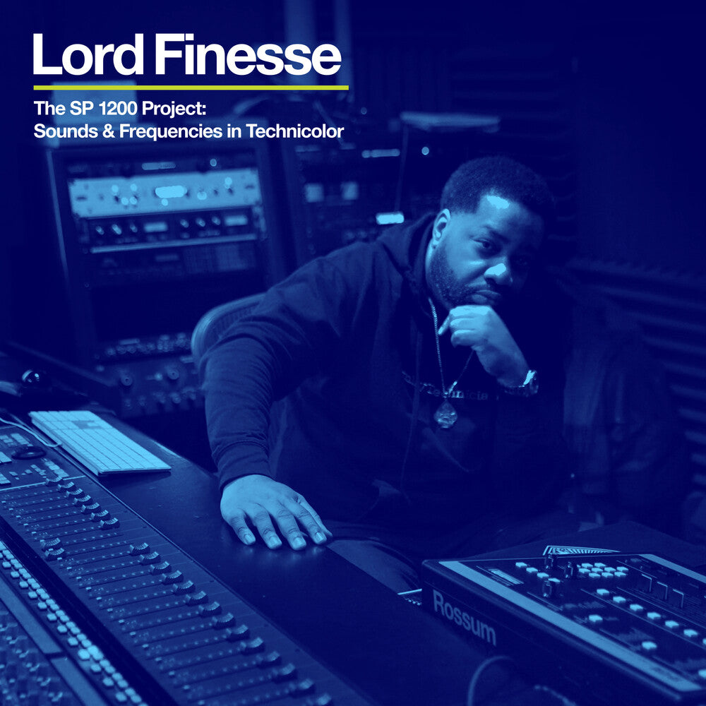 the album cover for Lord Finesse - Sp 1200 Project 2 Sounds & Frequencies In (Gate)