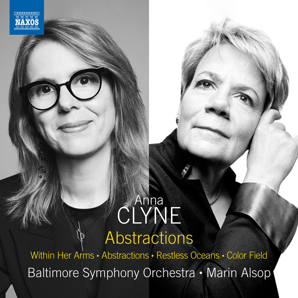 the album cover for Baltimore Symphony Orchestra - Clyne: Abstractions: Within Her Arms: Abstractions