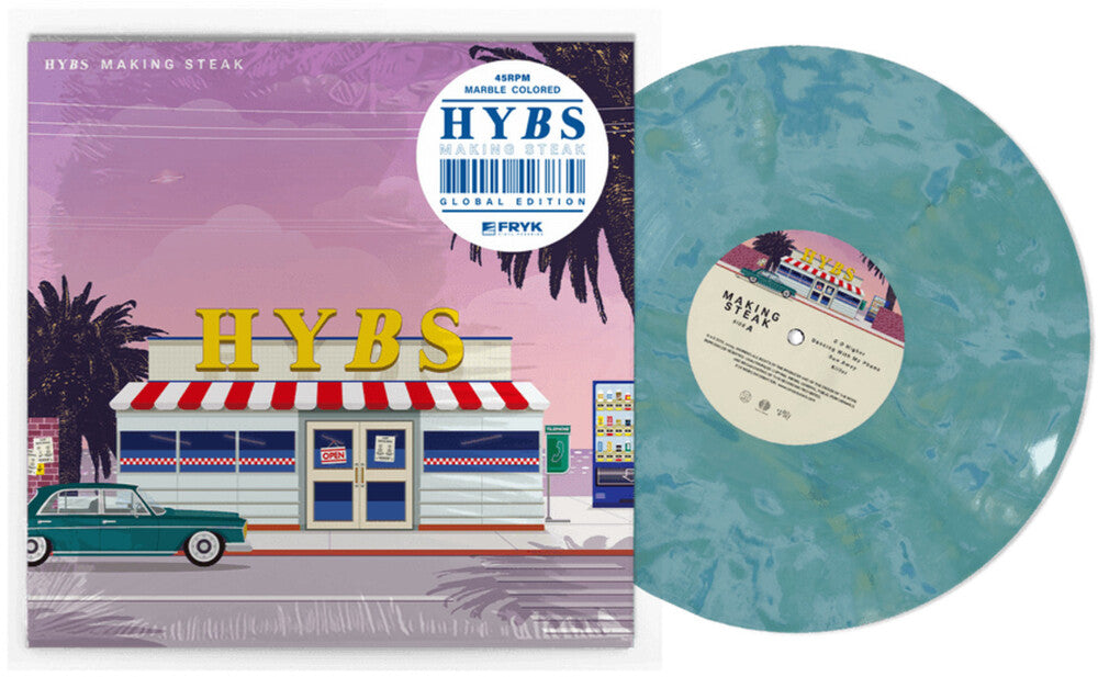 HYBS MAKING STEAK LP カラーレコード アナログ Hybs - Making Steak - Global Edition [Colored Vinyl] – Strictly