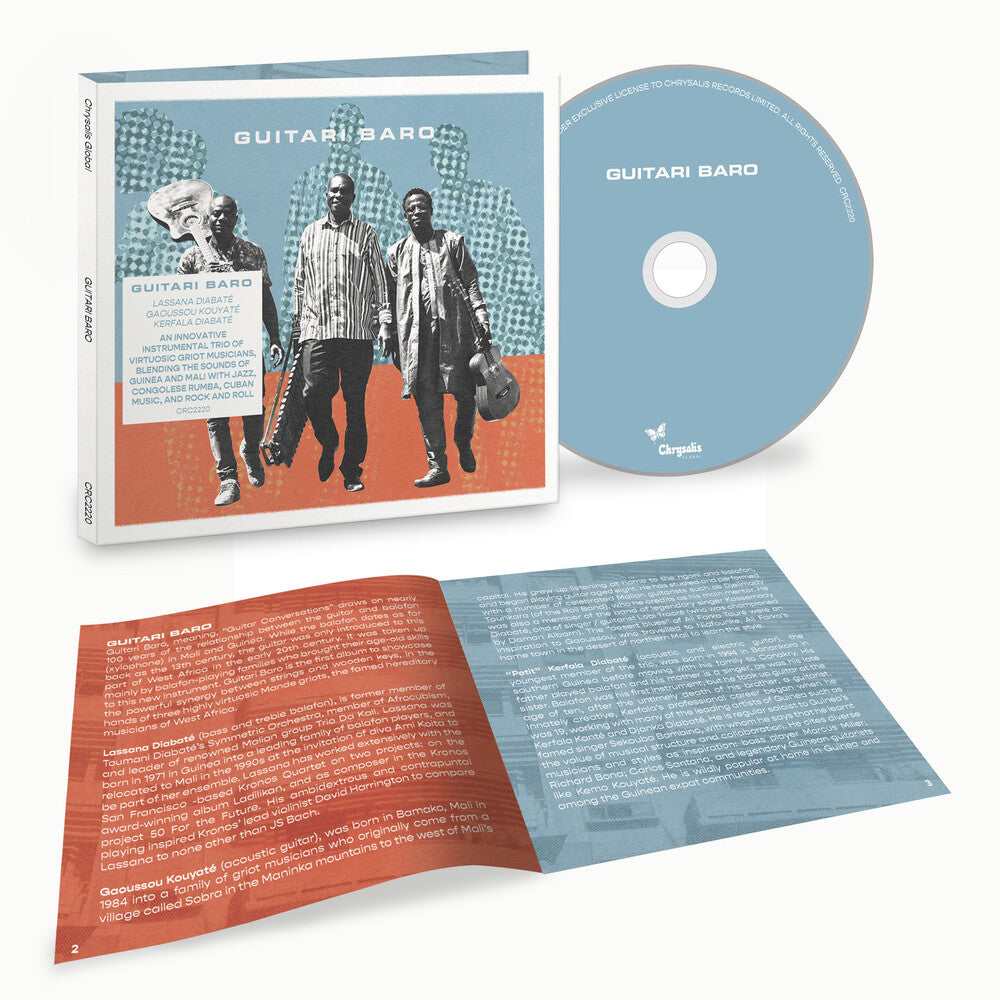 the album cover for Guitari Baro - Guitari Baro