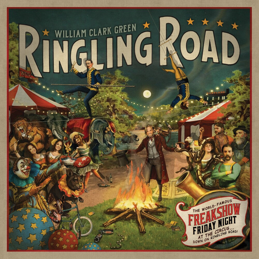 the album cover for William Green Clark - Ringling Road (10th Year Anniversary) (Aniv)