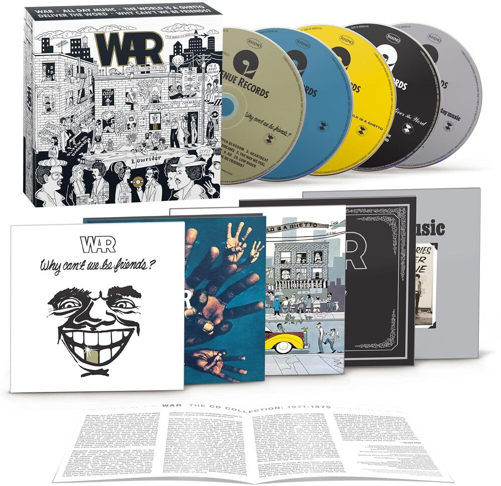 War - Cd Collection 1971-1975 (Box)
