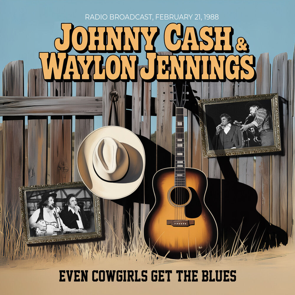 Johnny Cash / Jennings,Waylon - Even Cowgirls Get The Blues / Live 1988
