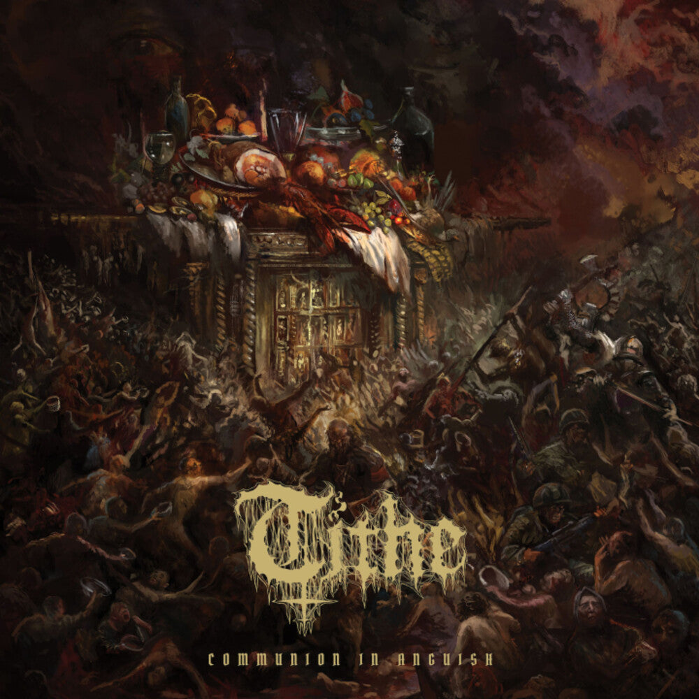 the album cover for Tithe - Communion In Anguish