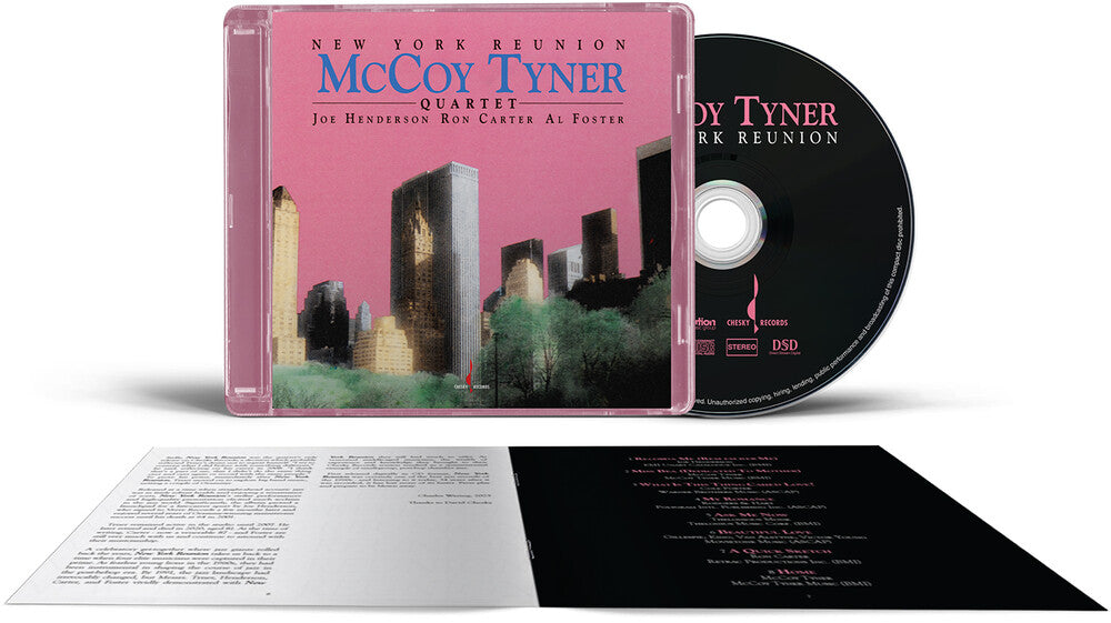 the album cover for Mccoy Tyner / Henderson,Joe / Carter,Ron - New York Reunion (Hybr)