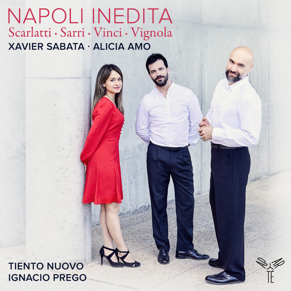 Pre-Order: Xavier Sabata / Amo,Alicia / Nuovo,Tiento - Napoli Inedita