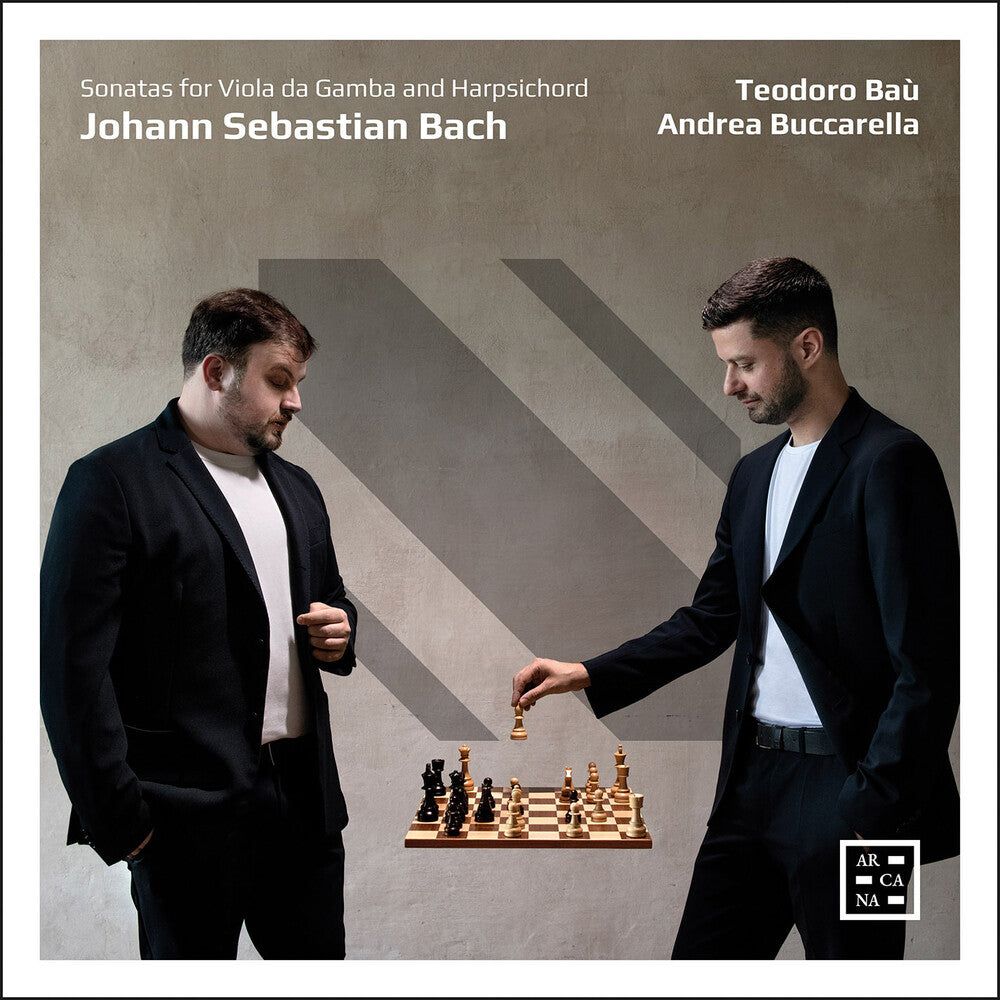 Pre-Order: Teodoro Bau - J. S. Bach: Sons For Viola Da Gamba & Harpsichord