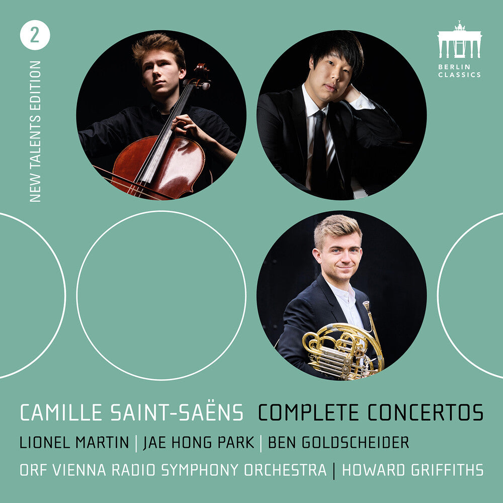 Pre-Order: Jae Park Hong - Camille Saint-Saens: Complete Cons (New Talents