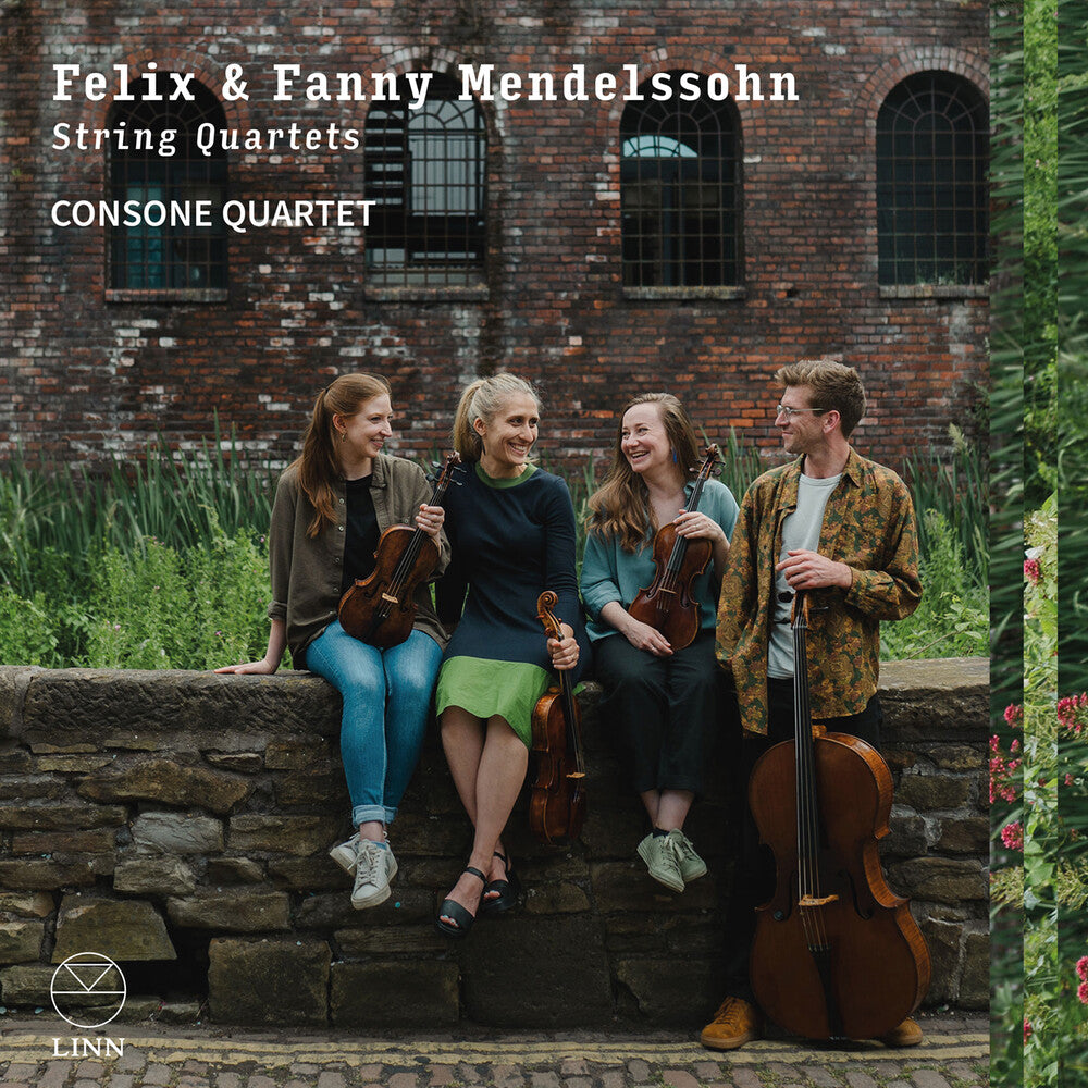 Pre-Order: Consone Quartet - Felix & Fanny Mendelssohn: Str Quartets