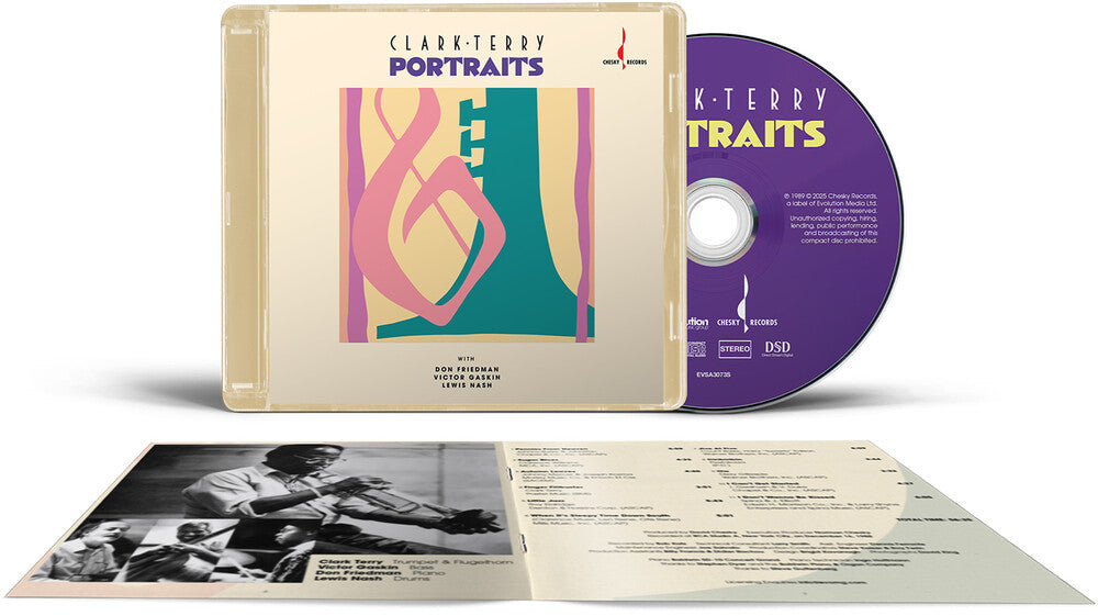 the album cover for Clark Terry - Portraits (Hybr)