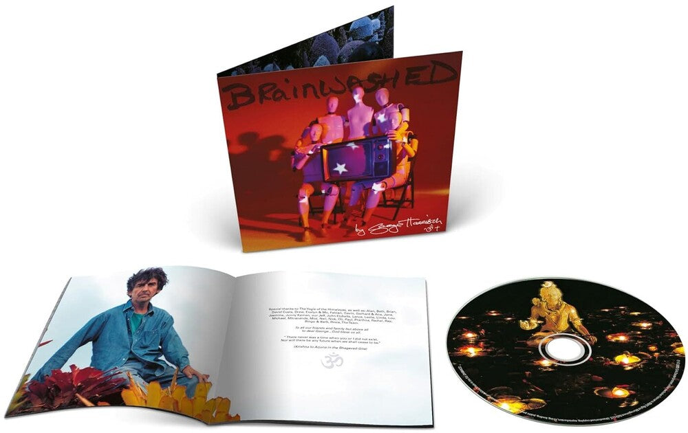 the album cover for George Harrison - Brainwashed