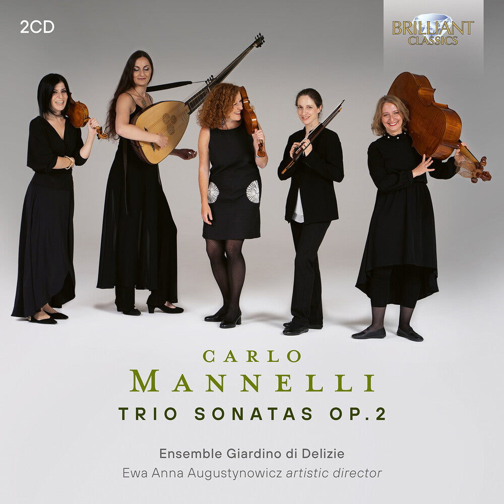 Pre-Order: Ensemble Giardino di Delizie - Mannelli: Trio Sonatas Op. 2