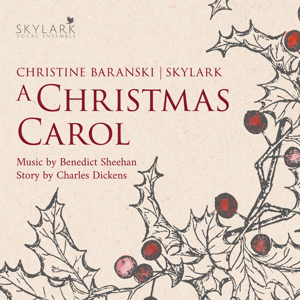 the album cover for Matthew Guard / Skylark Vocal Ensemble - Christmas Carol